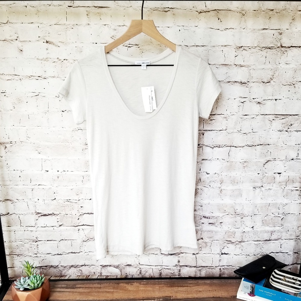 NWT Standard James Perse Slub Casual Tee